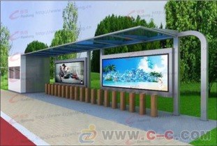 郑州锐之珑实业 一站式解决自行车棚、太阳能滚动灯箱需求